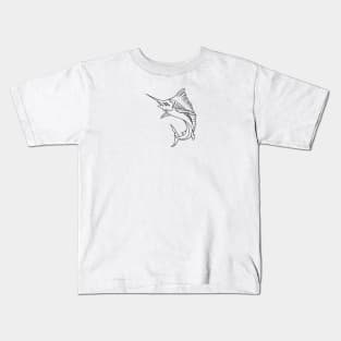 HomeSchoolTattoo Marlin Kids T-Shirt